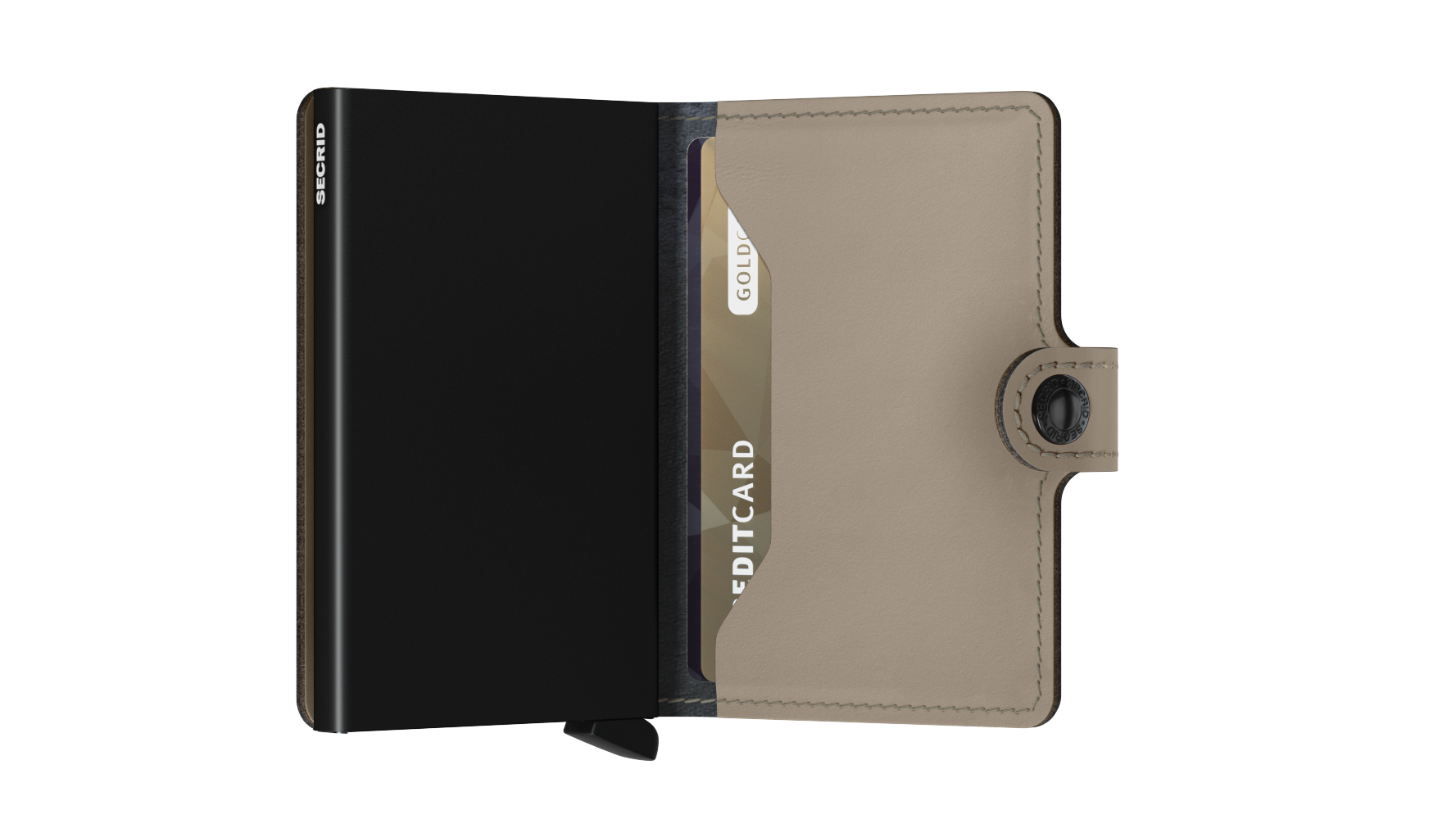 Minipung matte med kortholder, 4-6 kort - Desert